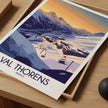 Val Thorens Minimalist Wall Art