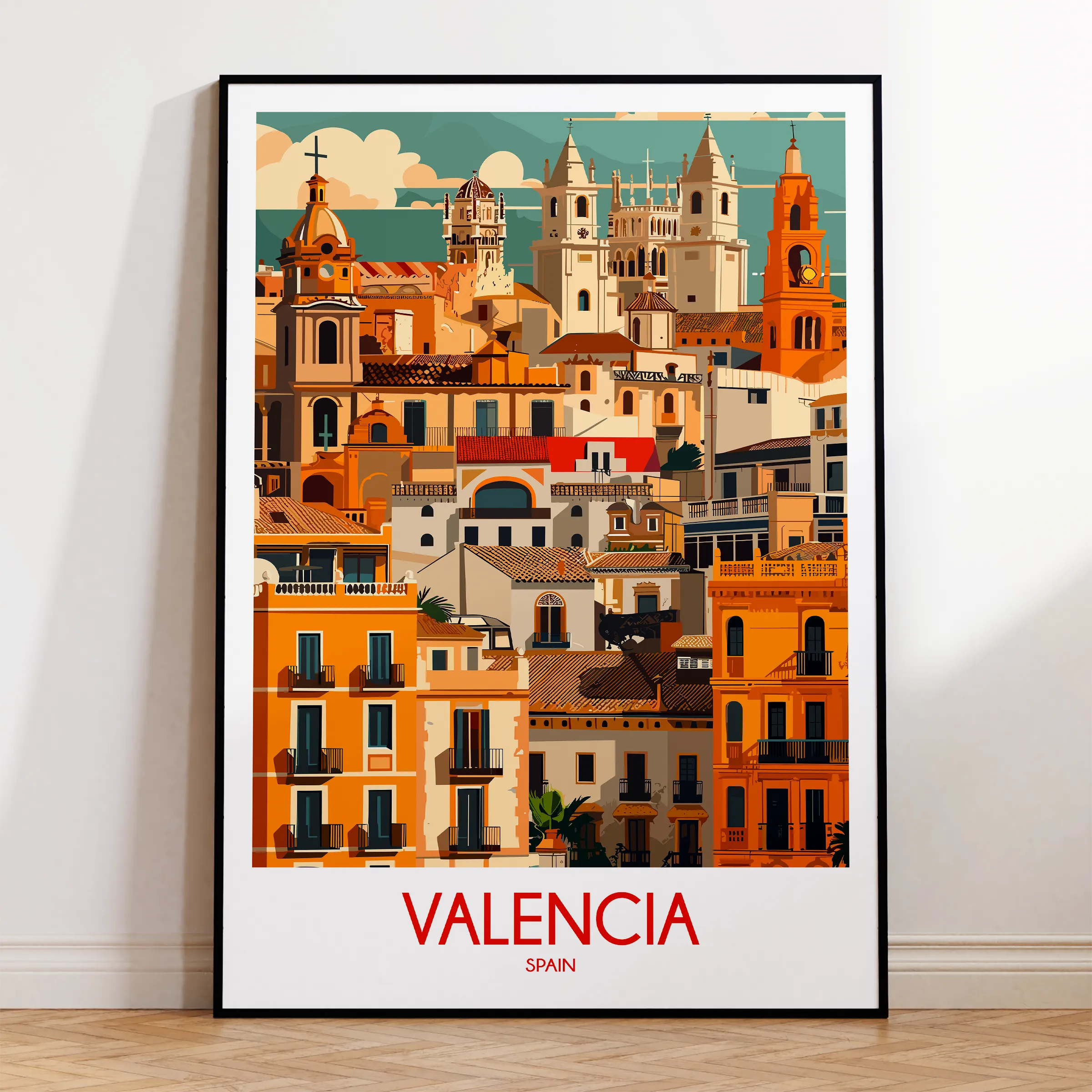 Valencia Destination Art Gift