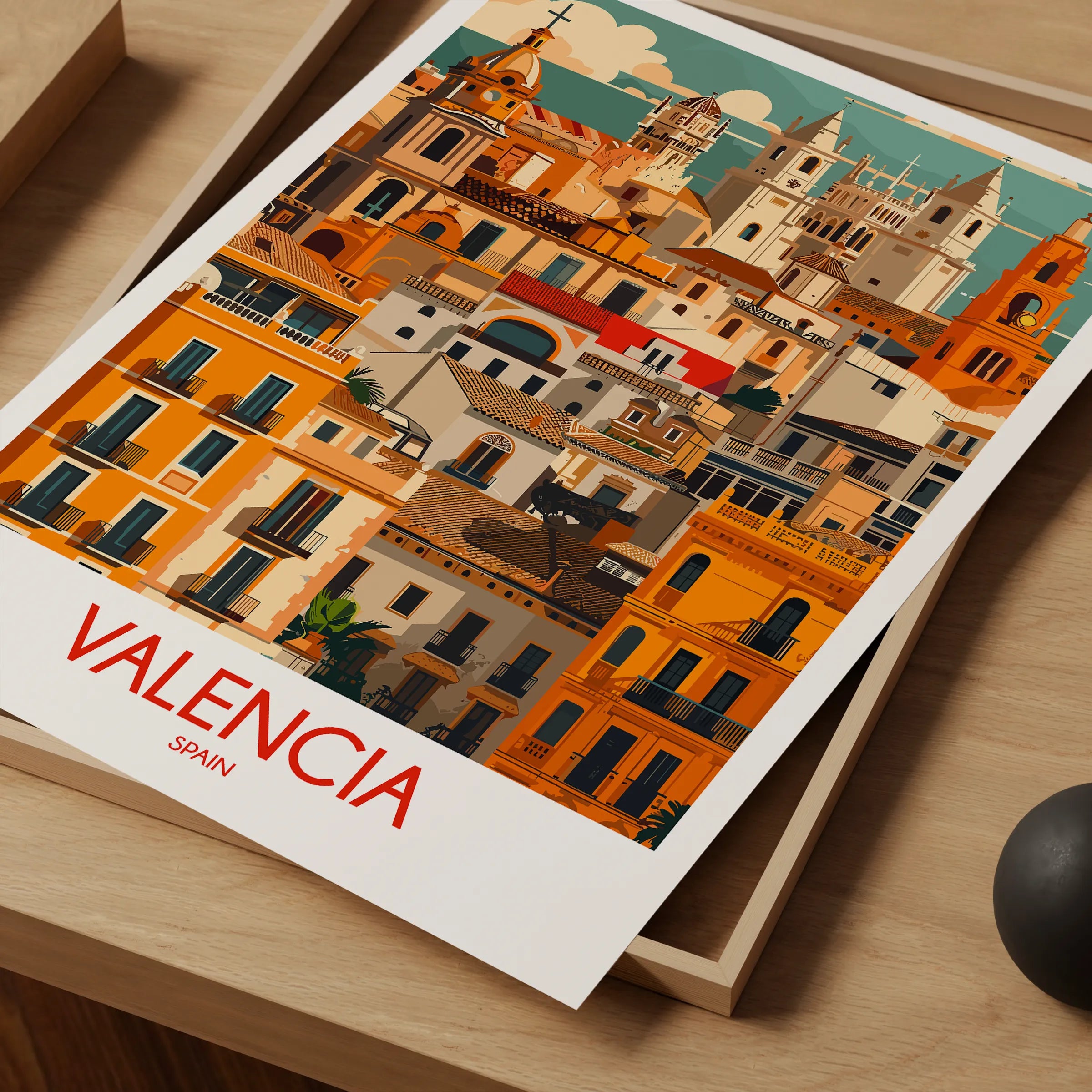 Valencia Minimalist Wall Art