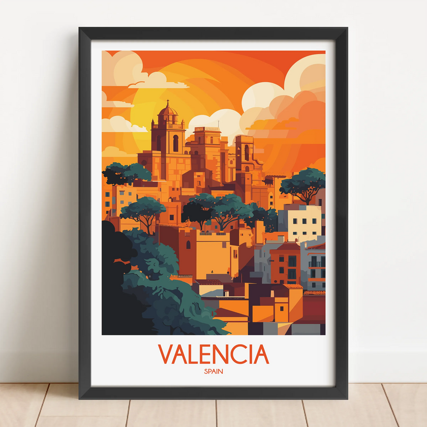 Valencia Scenic Landscape Art
