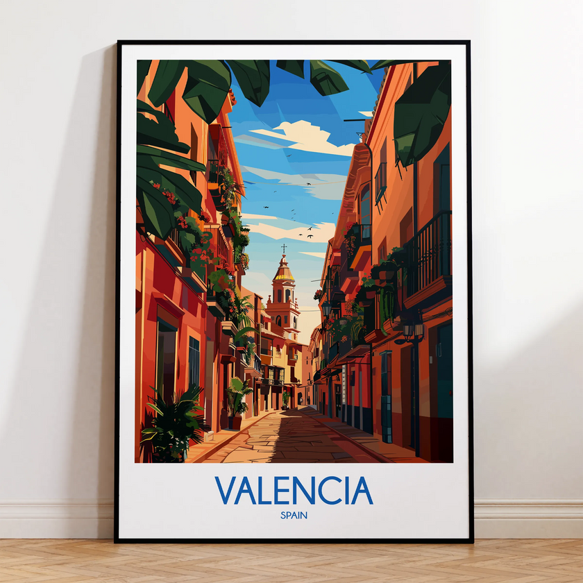 Valencia Scenic Landscape Art