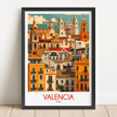 Valencia Souvenir Poster Print