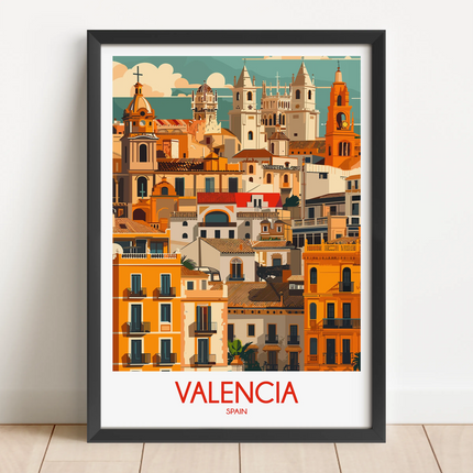 Valencia Souvenir Poster Print