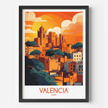 Valencia Souvenir Poster Print