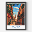 Valencia Souvenir Poster Print