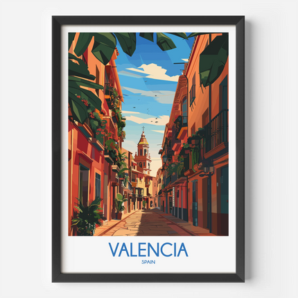 Valencia Souvenir Poster Print