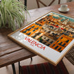 Valencia Vintage Style Print