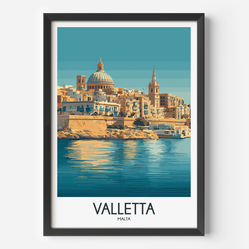 Valletta Minimalist Wall Art
