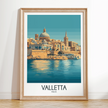 Valletta Souvenir Poster Print