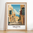 Valletta Souvenir Poster Print