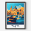Valletta Souvenir Poster Print