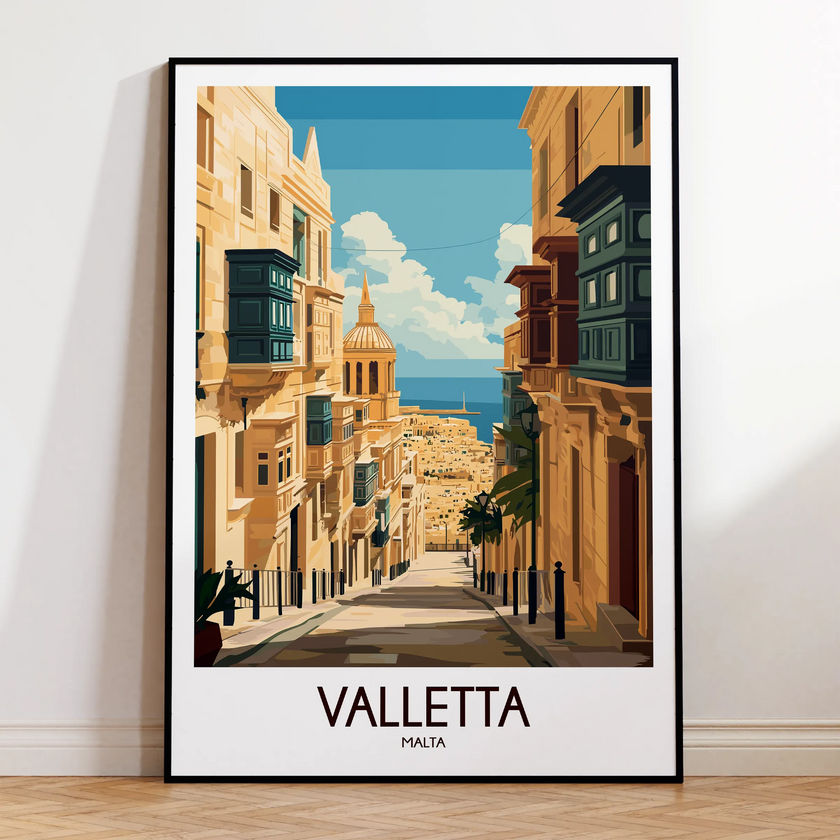 Valletta Travel Memory Gift