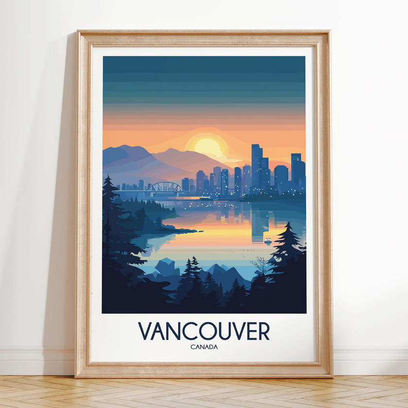 Vancouver Destination Art Gift