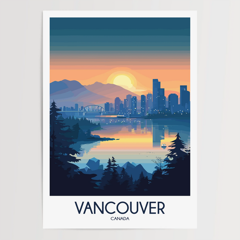 Vancouver Scenic Landscape Art