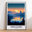 Vancouver Souvenir Poster Print
