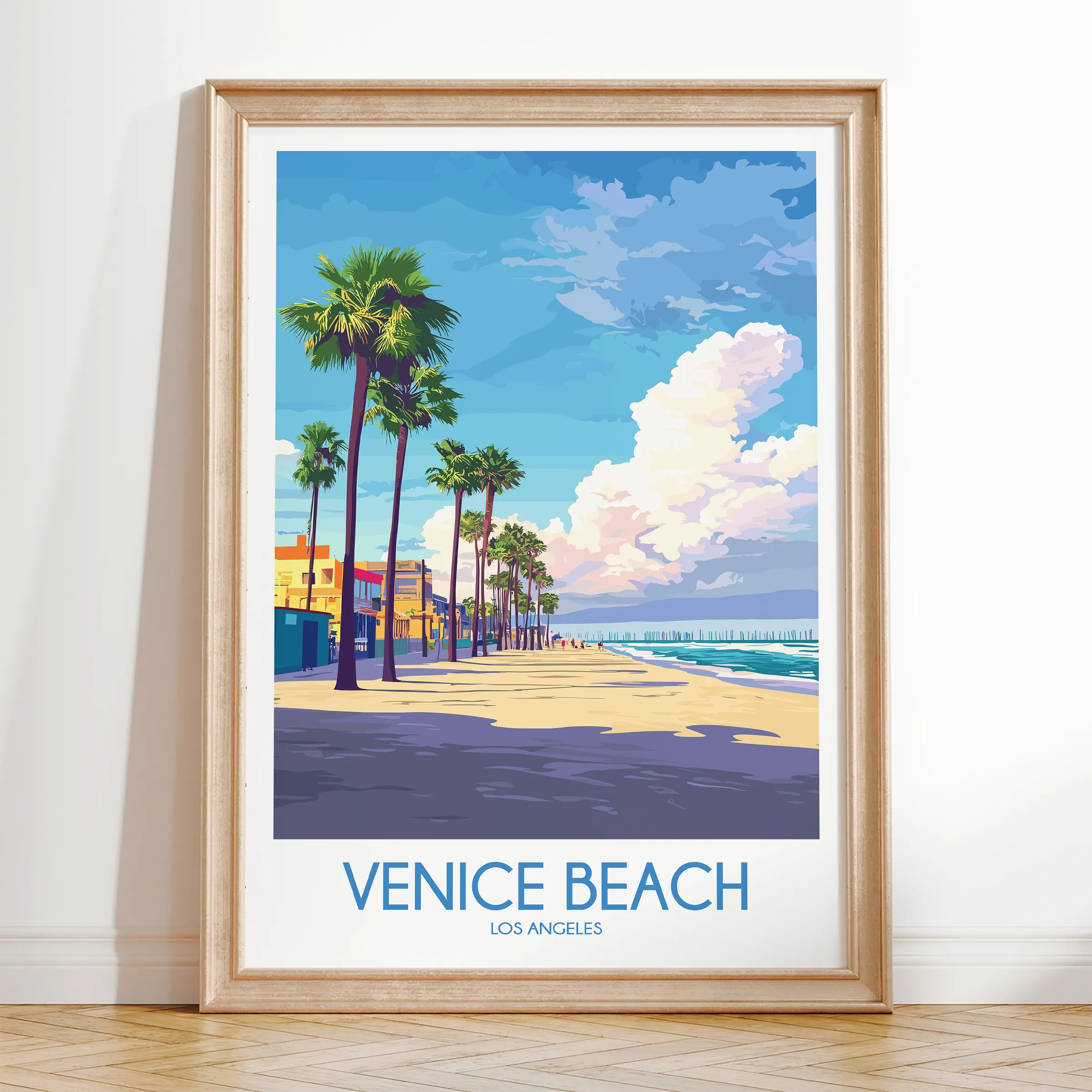 Venice Beach Destination Art Gift