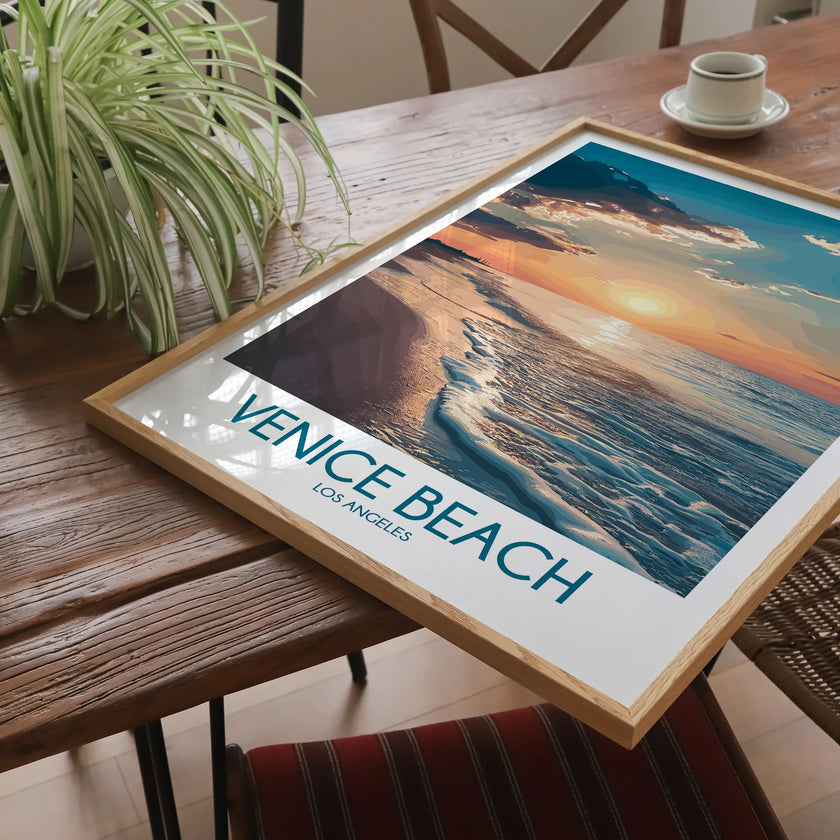 Venice Beach Destination Art Gift
