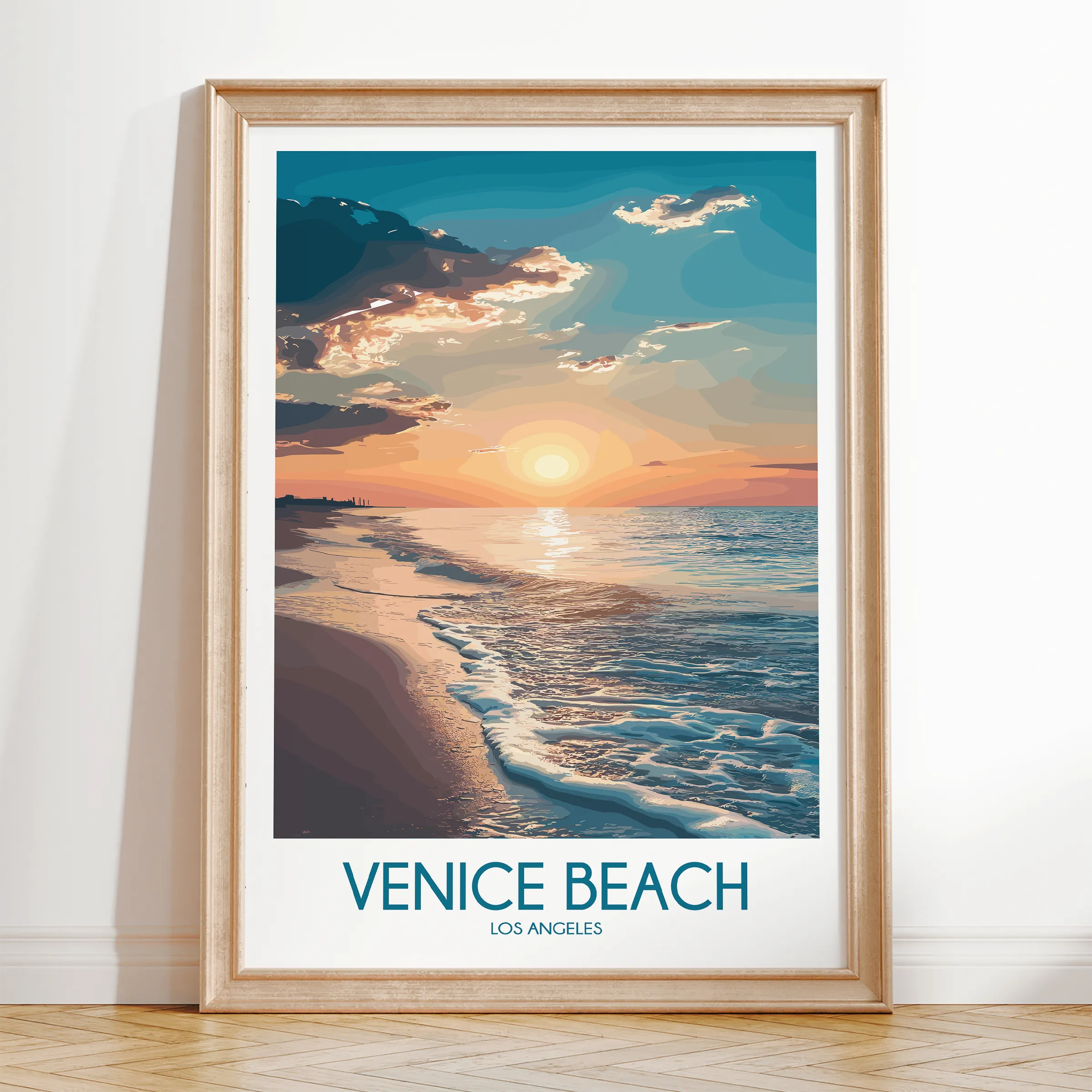 Venice Beach Gallery Quality Print