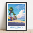 Venice Beach Home Office Decor