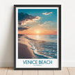 Venice Beach Home Office Decor