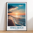 Venice Beach Minimalist Wall Art