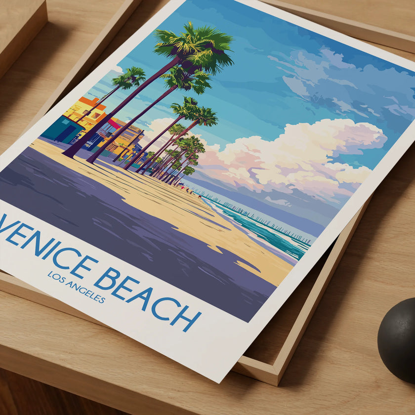 Venice Beach Souvenir Poster Print