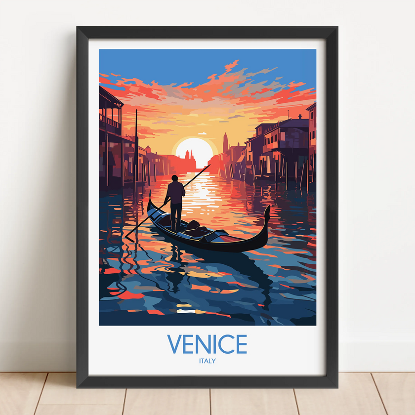 Venice Destination Art Gift