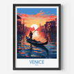 Venice Scenic Landscape Art