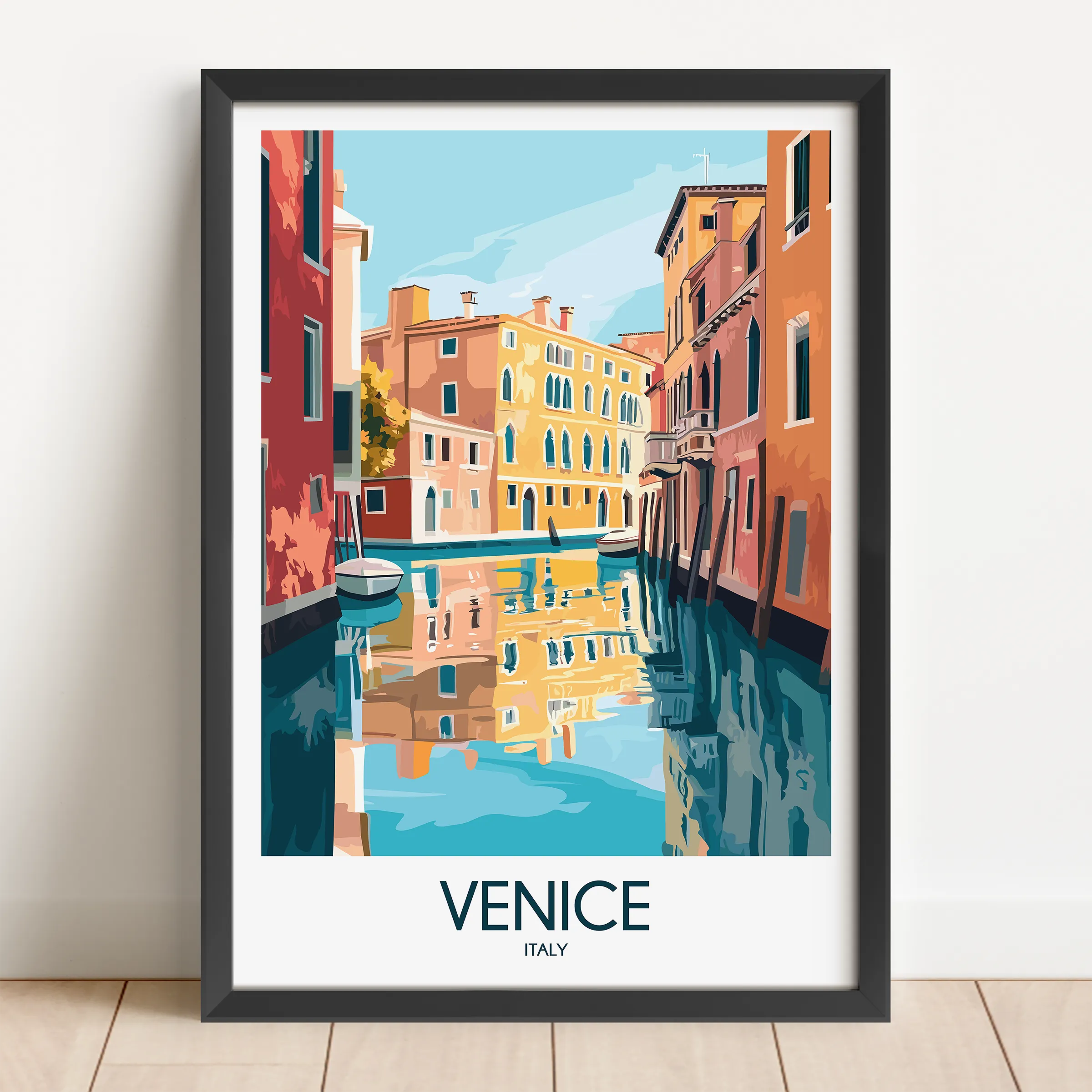 Venice Vintage Style Print