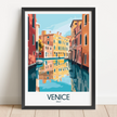 Venice Vintage Style Print