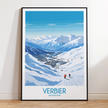 Verbier Destination Art Gift