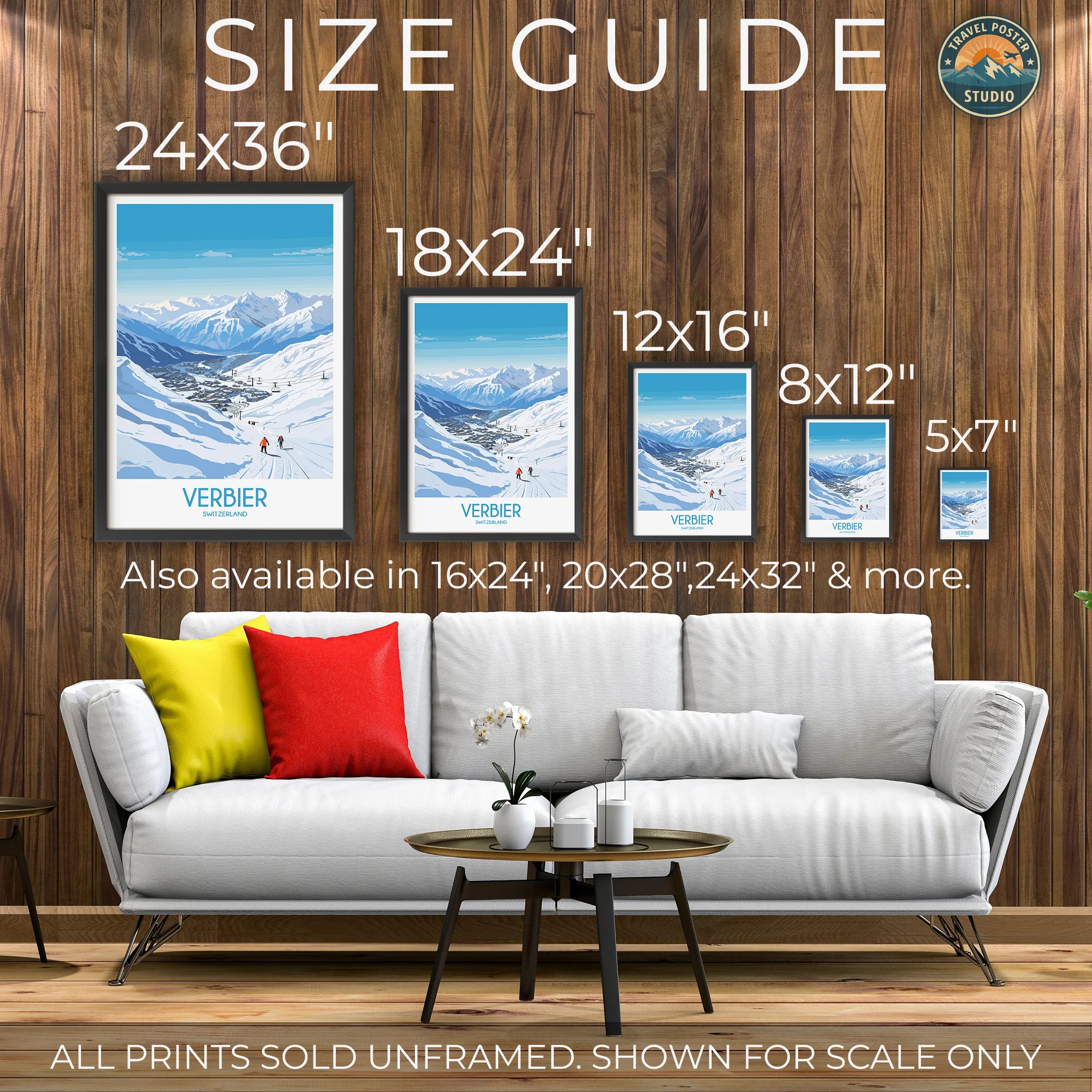 Verbier Scenic Landscape Art