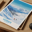 Verbier Souvenir Poster Print