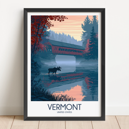 Vermont Destination Art Gift
