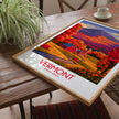 Vermont Modern Travel Poster