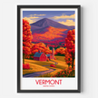 Vermont Souvenir Poster Print