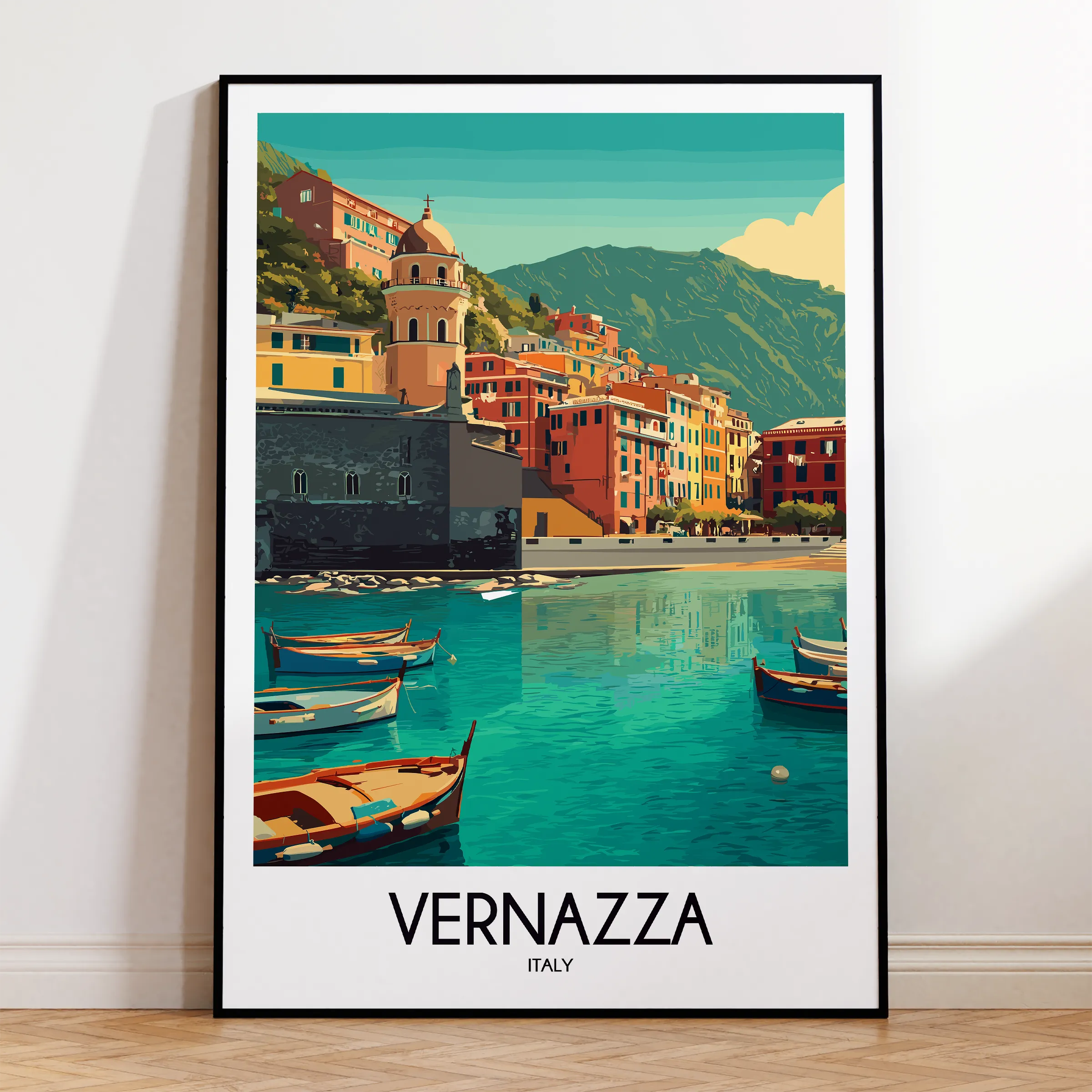 Vernazza Minimalist Wall Art