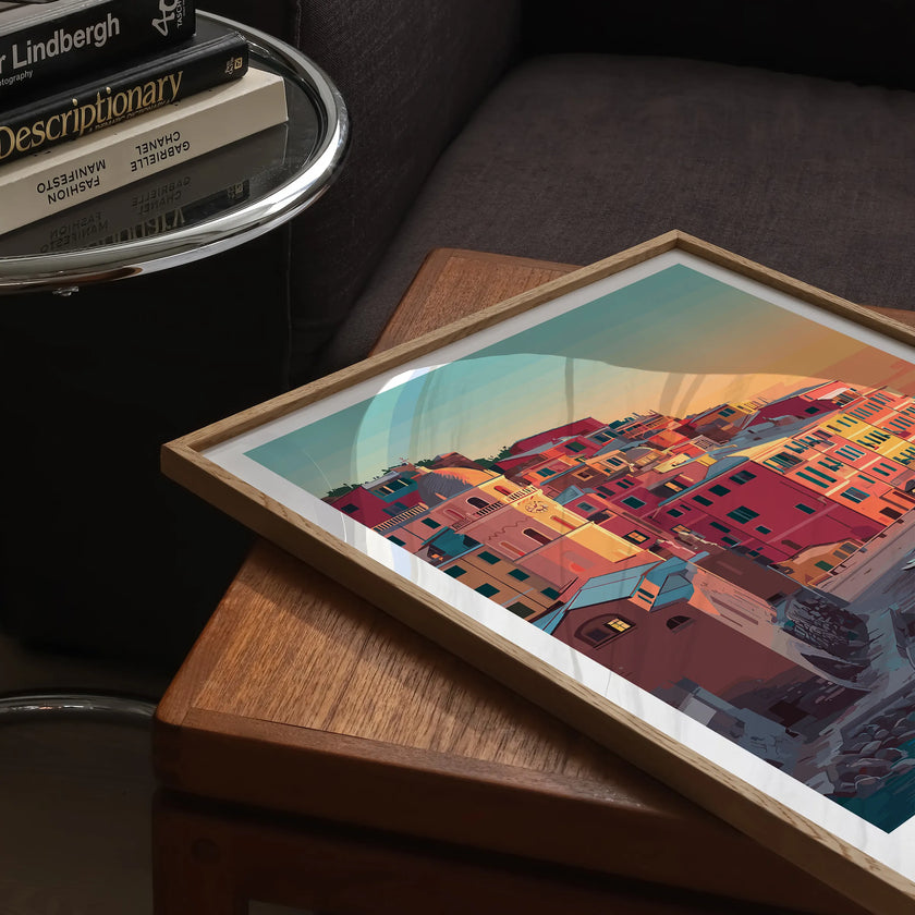Vernazza Souvenir Poster Print