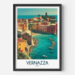 Vernazza Souvenir Poster Print