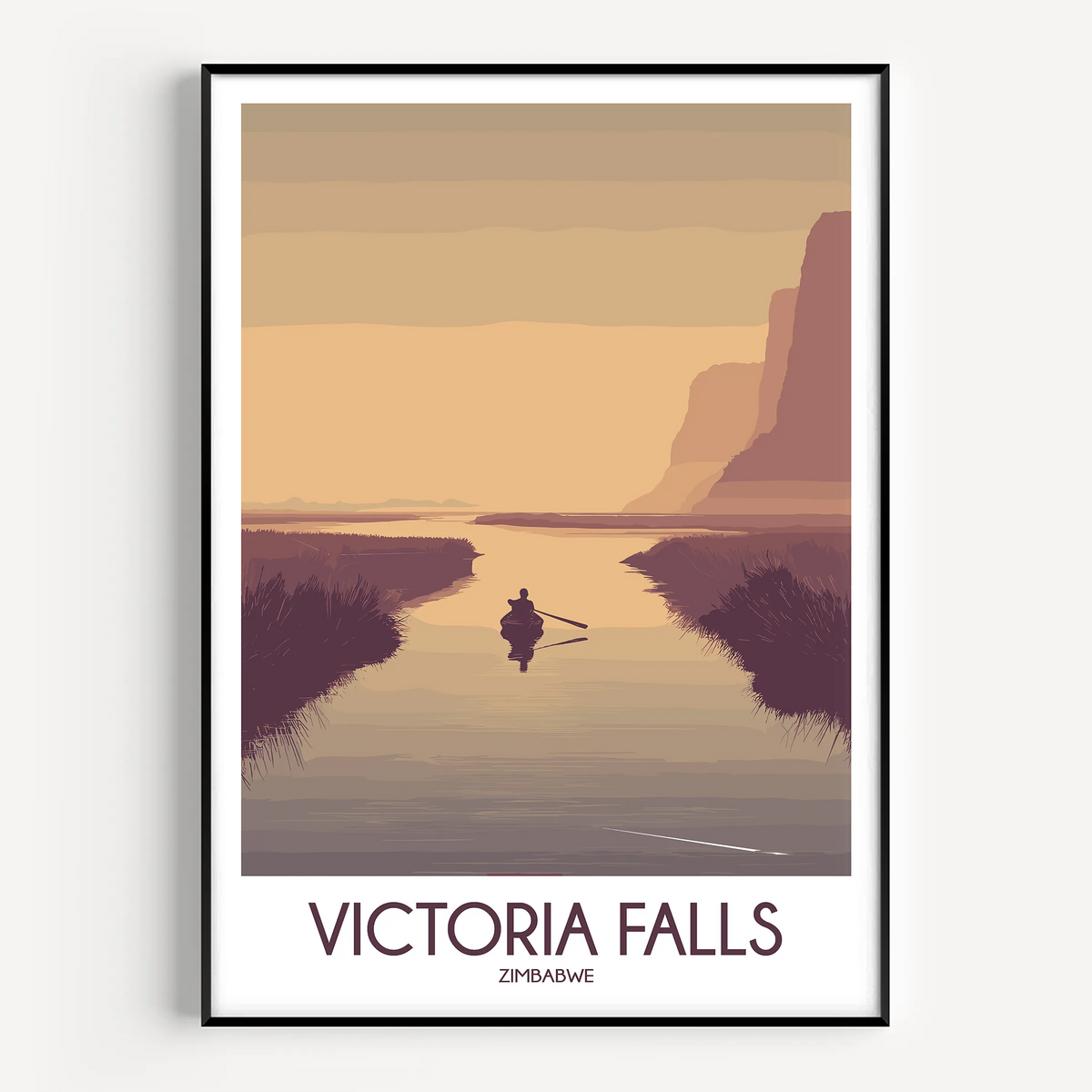 Victoria Falls Destination Art Gift