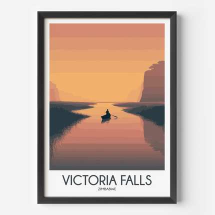 Victoria Falls Home Office Decor