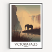 Victoria Falls Home Office Decor