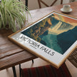 Victoria Falls Scenic Landscape Art