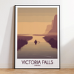 Victoria Falls Souvenir Poster Print