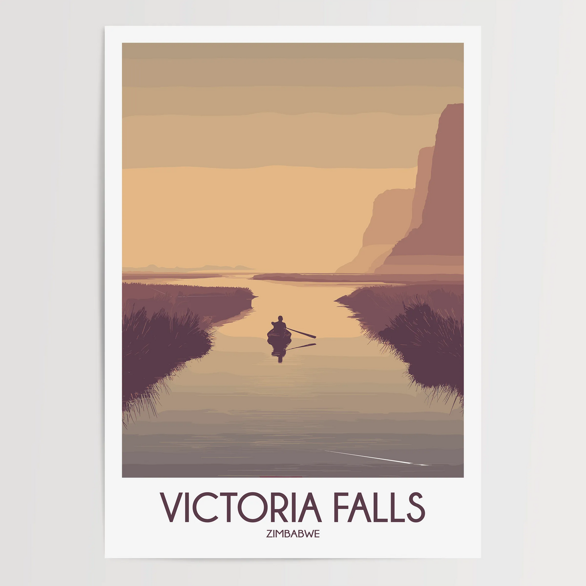 Victoria Falls Travel Memory Gift