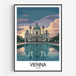 Vienna Destination Art Gift
