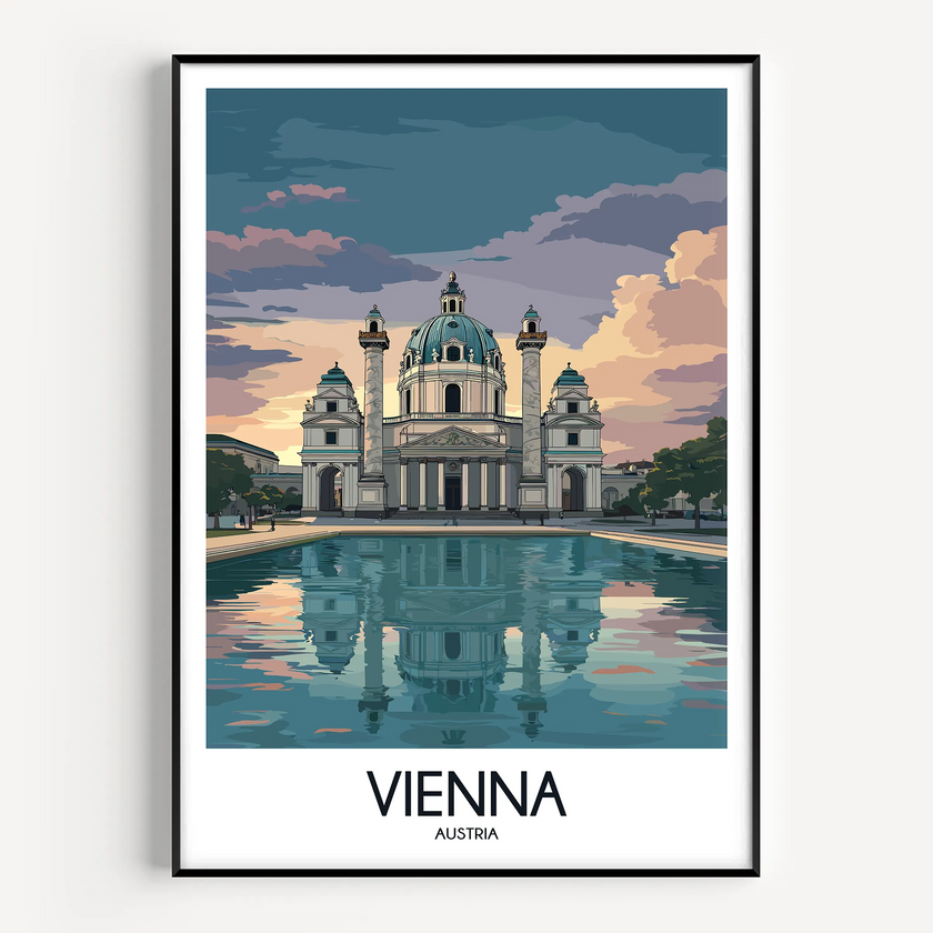 Vienna Destination Art Gift