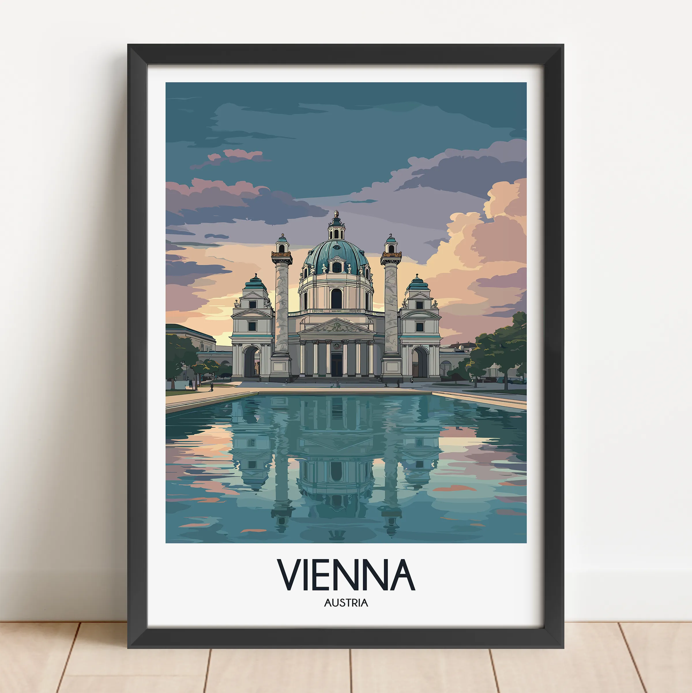 Vienna Minimalist Wall Art