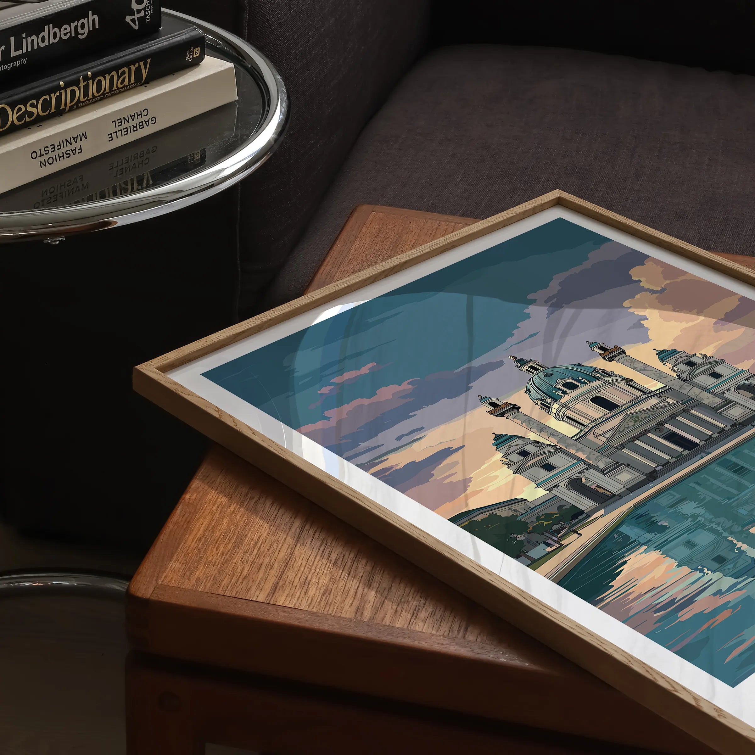 Vienna Vintage Style Print