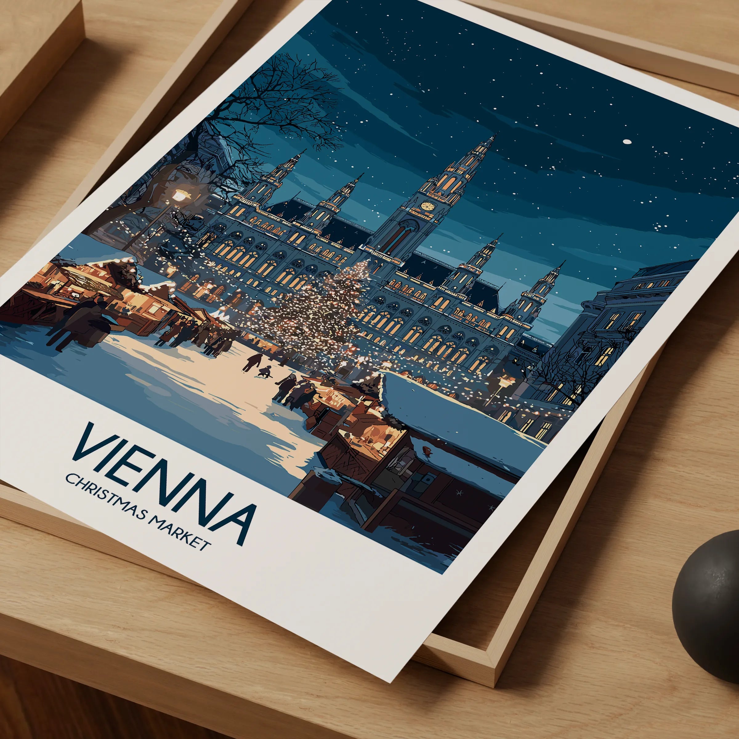 Vienna Vintage Style Print